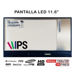 DISPLAY A LED PER LAPTOP DA 11,6" M116NWR4 R1 1366X768 30 PIN IPS