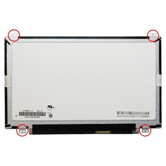 DISPLAY A LED DA 11,6" PER LAPTOP N116BGE-L41 N116BGE-L42 B116XW03 V.2