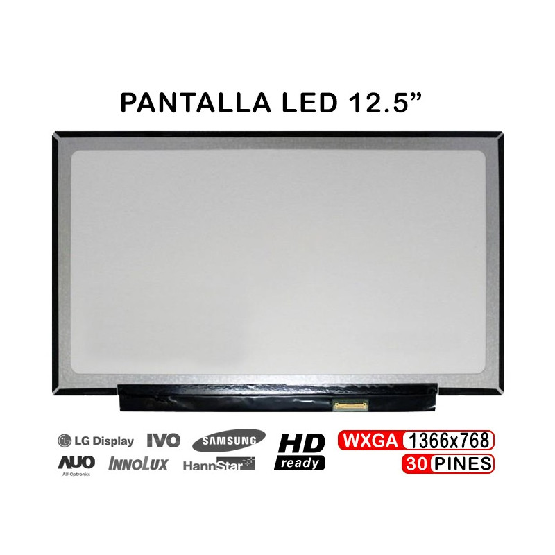 DISPLAY A LED DA 12,5" PER LAPTOP LENOVO THINKPAD X240 X240S 0C00318 HB125WX1-200