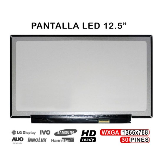DISPLAY A LED DA 12,5" PER LAPTOP LENOVO THINKPAD X240 X240S 0C00318 HB125WX1-200