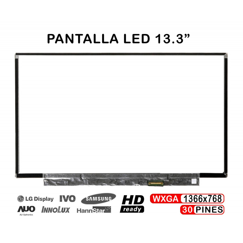 DISPLAY A LED DA 13,3" PER IL PORTATILE TOSHIBA PORTEGE Z30 G33C0007V110