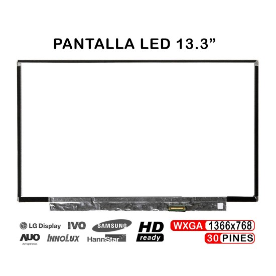 DISPLAY A LED DA 13,3" PER IL PORTATILE TOSHIBA PORTEGE Z30 G33C0007V110