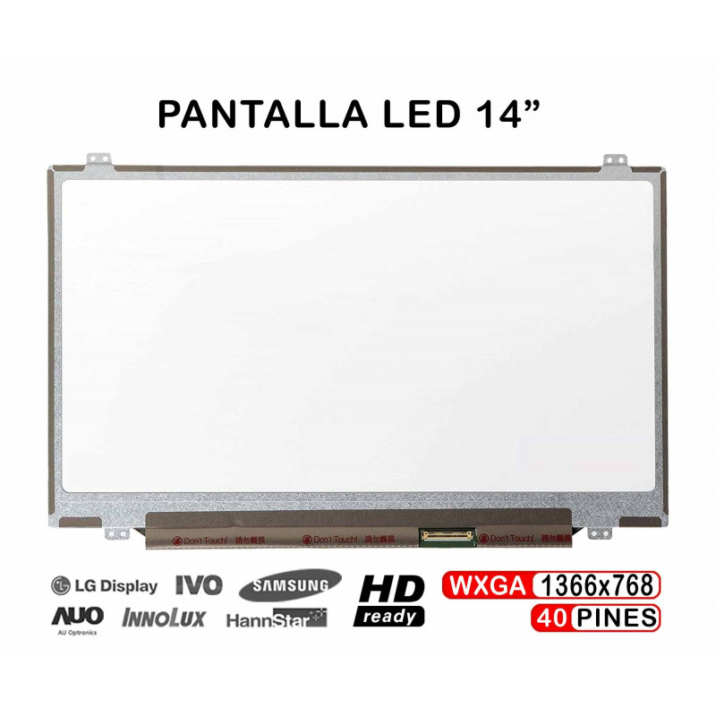 DISPLAY A LED DA 14" PER LAPTOP N140BGE-L42