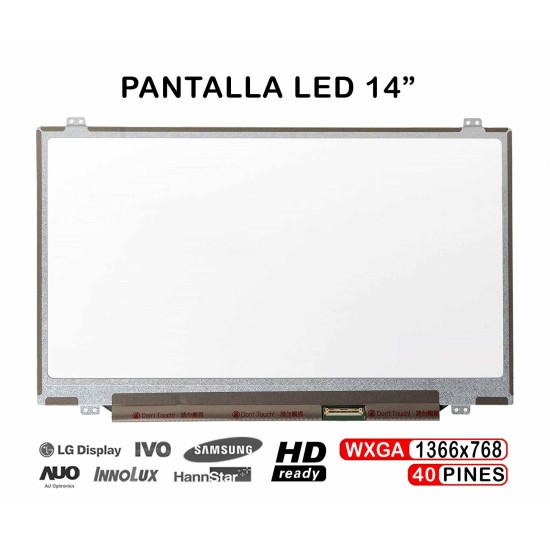 DISPLAY A LED DA 14" PER LAPTOP N140BGE-L42