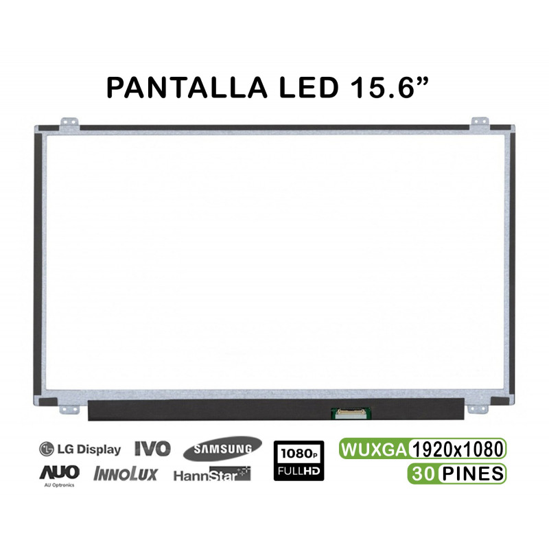 DISPLAY LED FULL HD DA 15,6" LP156WF4 (SP)(B1) LP156WF4-SPB1 LP156WF6