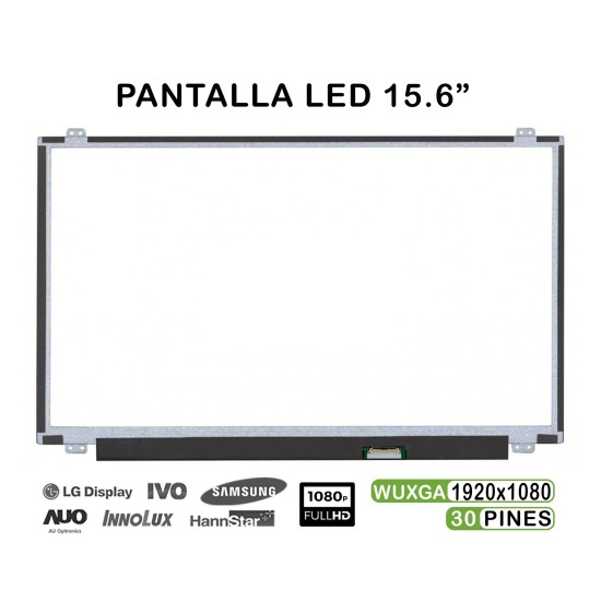 DISPLAY LED FULL HD DA 15,6" LP156WF4 (SP)(B1) LP156WF4-SPB1 LP156WF6
