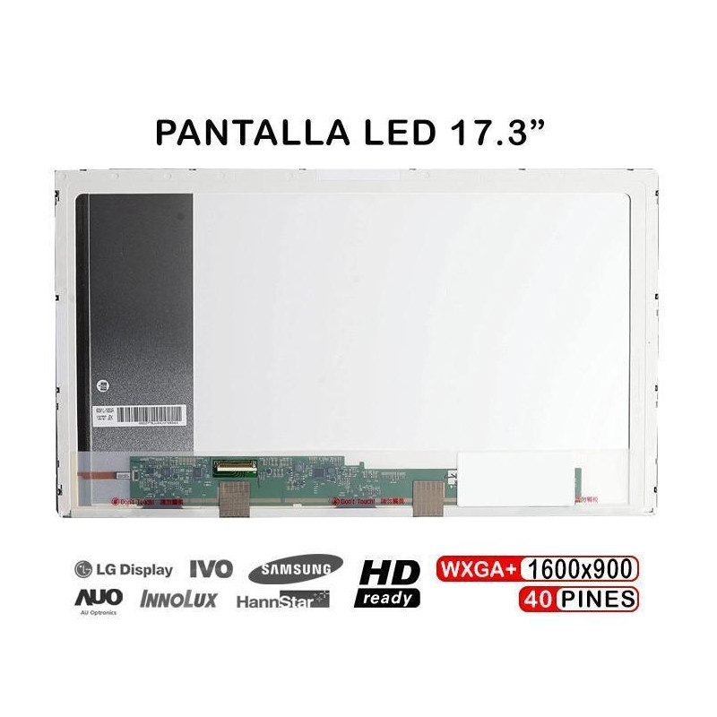 DISPLAY A LED PER LAPTOP DA 17,3" N173FGE-L11 40 PIN
