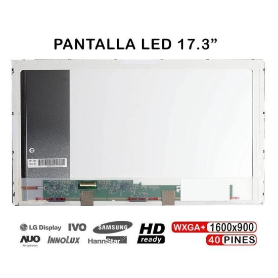 DISPLAY A LED PER LAPTOP DA 17,3" N173FGE-L11 40 PIN