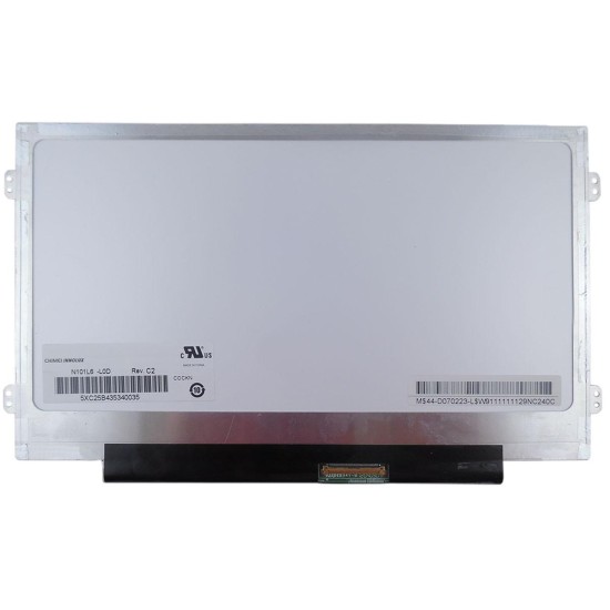 SCHERMO PER NETBOOK DA 10,1 POLLICI B101AW06 WSVGA N101L6 L0A REV.C2 EXTRA SOTTILE
