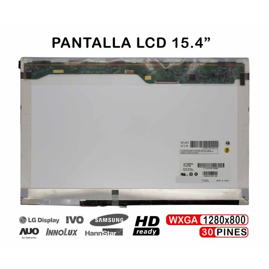 LAPTOP LCD 15,4 POLLICI B154EW08 B154EW01 N154I3-L02 B154SW01