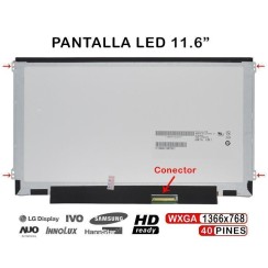 DISPLAY LCD LED 11,6" LP116WH2 TLC1 | N116BGE-L41 REV. C1