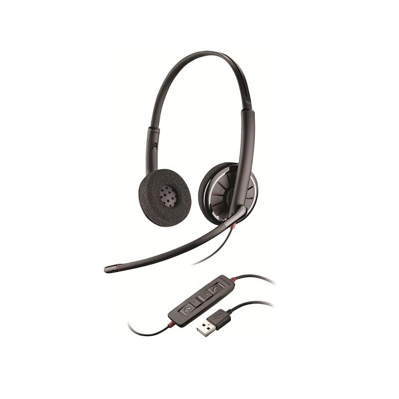 Plantronics Blackwire C320-M, Nero, A+