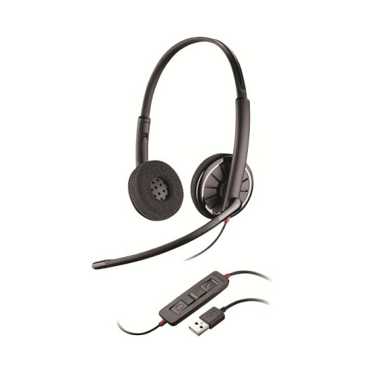 Plantronics Blackwire C320-M, Nero, A+