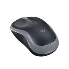Logitech M185 Mouse senza fili nero grigio, nuovo