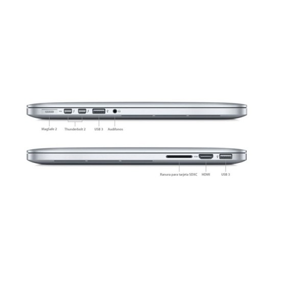 Apple MacBook Pro Retina 13" i7 i7 16GB SSD 1TB 2015 Argento