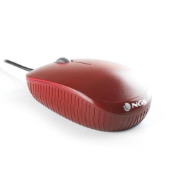 Ratón ottico NGS Flame Rosso 1000 DPI, Km0 Scatola Originale