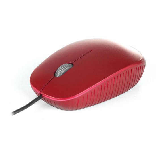 Ratón ottico NGS Flame Rosso 1000 DPI, Km0 Scatola Originale