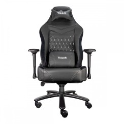Sedia da gioco Talius Mamut 4D nero-grigio fino a 170 kg