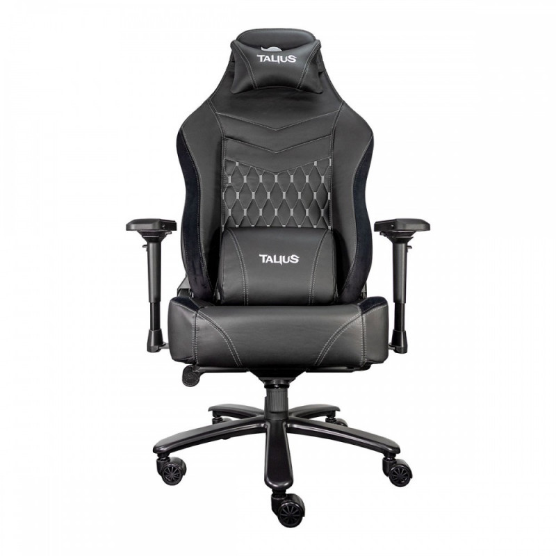 Sedia da gioco Talius Mamut 4D nero-grigio fino a 170 kg