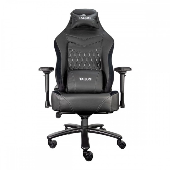 Sedia da gioco Talius Mamut 4D nero-grigio fino a 170 kg