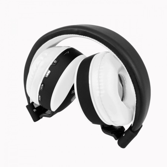 Talius TAL-HPH-5006BT Auricolare bluetooth FM/SD bianco