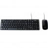 L-Link LL-KB-816-WCOMBO Nero Tastiera + Mouse USB cablati LL-KB-816-WCOMBO Nero, Nuovo
