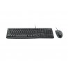 Tastiera + mouse cablati Logitech MK120, nero, nuovo