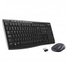 Tastiera + mouse wireless Logitech MK270, nero, nuovo