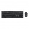 Teclado + Mouse Logitech MK295 Silent Touch, Nero, Nuovo