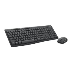 Teclado + Mouse Logitech MK295 Silent Touch, Nero, Nuovo