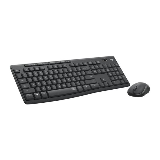 Teclado + Mouse Logitech MK295 Silent Touch, Nero, Nuovo