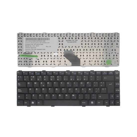 TASTIERA ASUS Z96 S62 S96 PK1301S0AM0.IFL90/91 MP-05696E0-6983 K020662V1 04GNI51KSP00