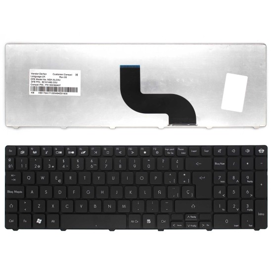 PACKARD BELL EASYNOTE TK85 TK11 TM85 TM86 TM87 TM89 TM81 TE11BZ TASTIERA V104730DK2