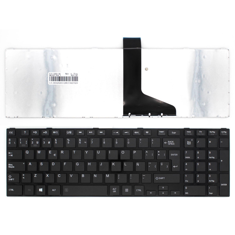 TASTIERA PER NUOVO SATELLITE TOSHIBA C850 C855 C870 L850 L850D L850D L855 L870 L870D L870D SERIE