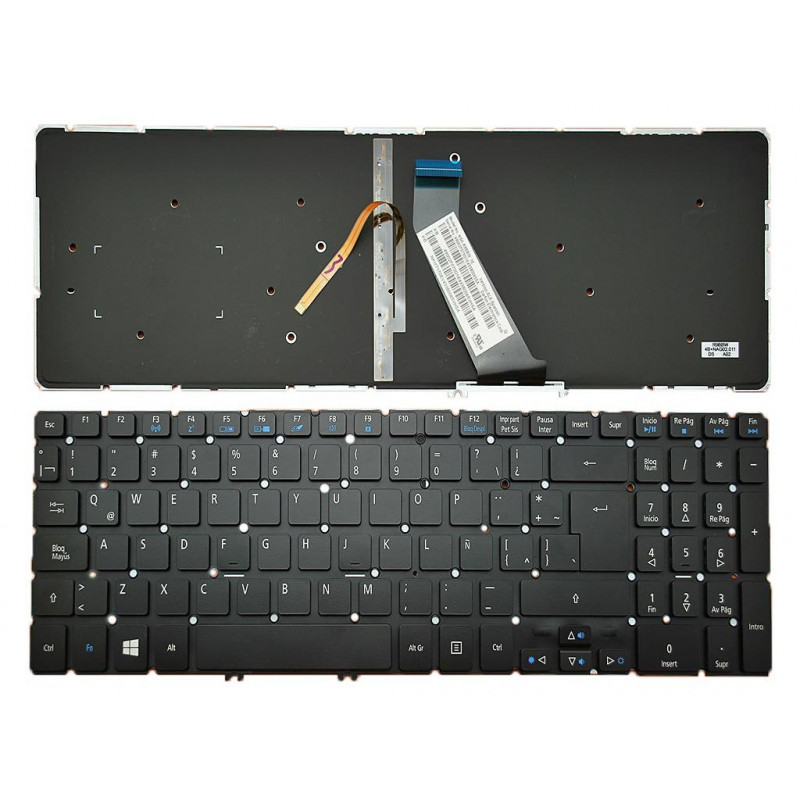 TASTIERA PER ACER ASPIRE 4732Z 4332 LAPTOP EMACHINES D525 D725