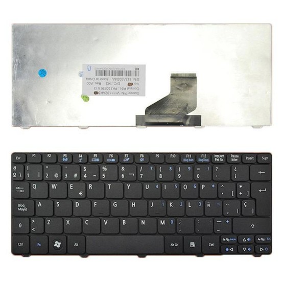 TASTIERA PER ACER ASPIRE ONE D255 D260 521 533 532H AO532 LAPTOP AO532