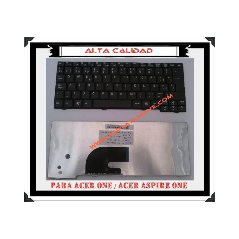 ACER ASPIRE ONE KAV60 D250 D150 TASTIERA PER ACER ASPIRE ONE KAV60 D150 LAPTOP