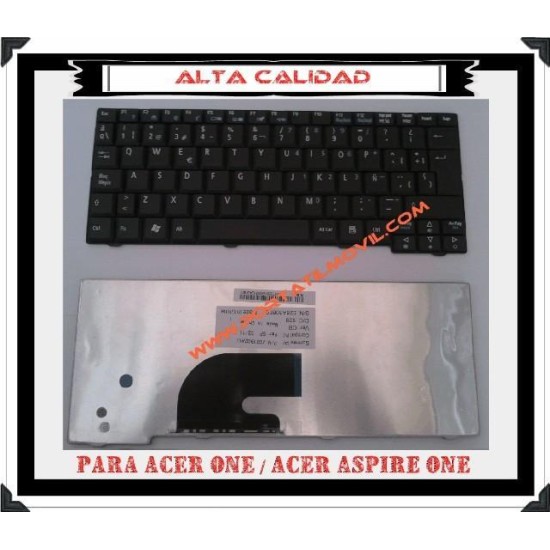 ACER ASPIRE ONE KAV60 D250 D150 TASTIERA PER ACER ASPIRE ONE KAV60 D150 LAPTOP