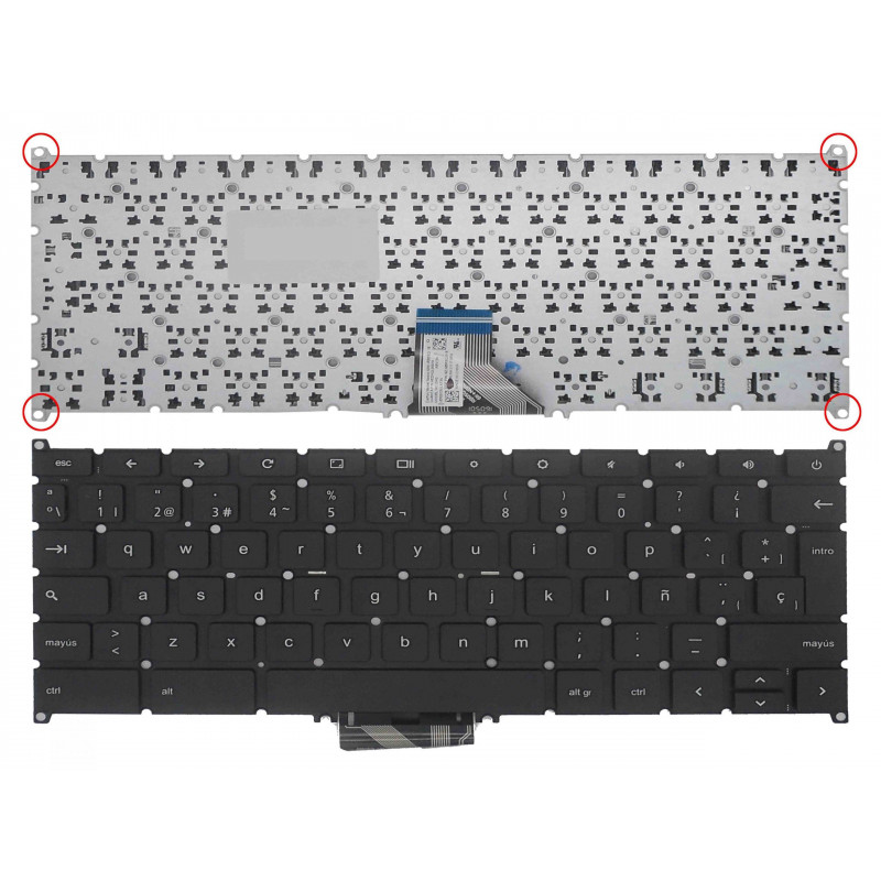 TASTIERA PER LAPTOP ACER CHROMEBOOK C720 C720P C730 C730E C740 C810