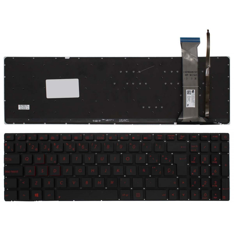 TASTIERA PER NOTEBOOK ASUS GL552 GL552J GL552JX GL552JX