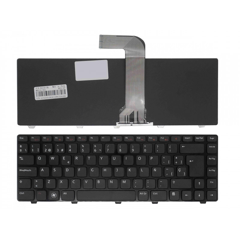 TASTIERA PER LAPTOP DELL VOSTRO 3550 XPS L502 INSPIRON N4050 M4040 M4040 M5050 M5050 M5040