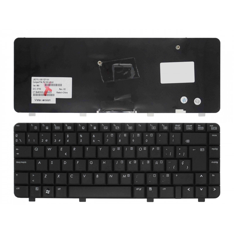 TASTIERA PER LAPTOP HP COMPAQ 510 PK1301J03J0