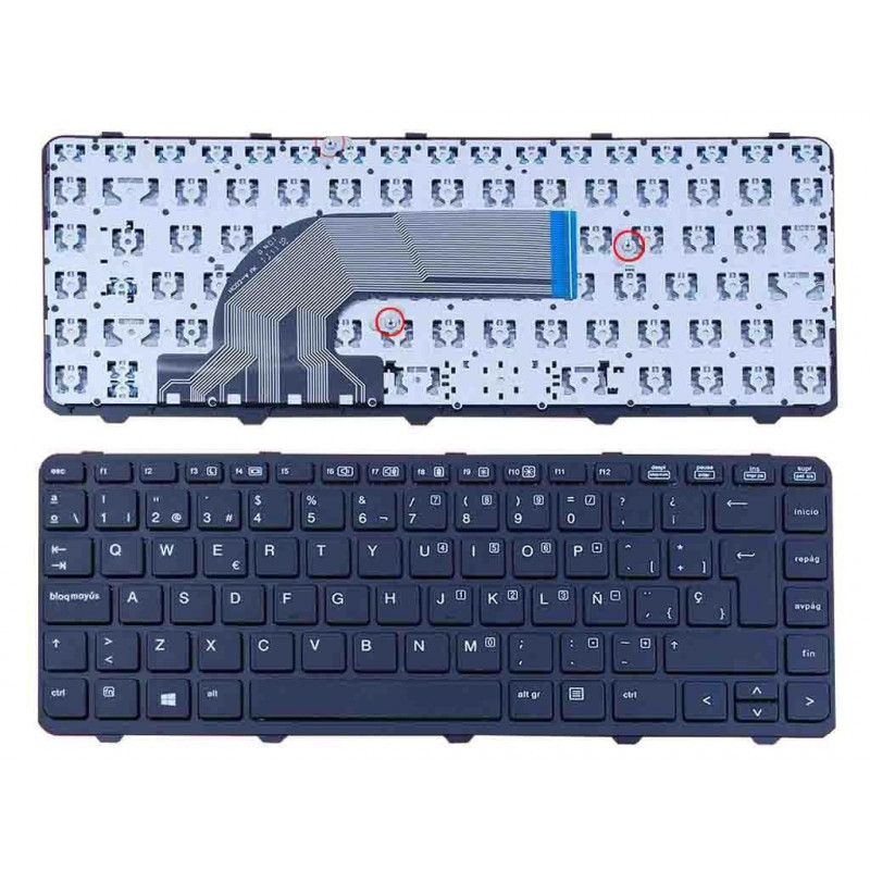 TASTIERA PER LAPTOP HP PROBOOK 440 G0 440 G1 445 G1