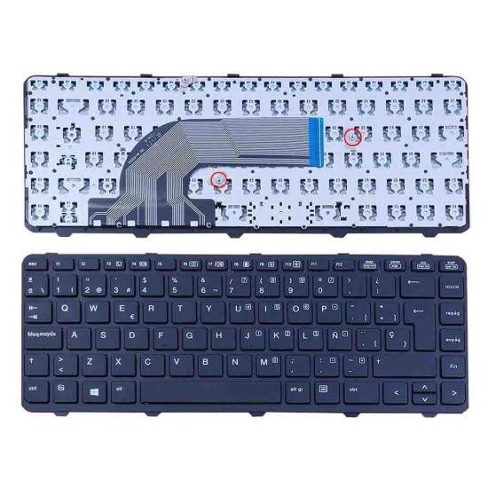 TASTIERA PER LAPTOP HP PROBOOK 440 G0 440 G1 445 G1