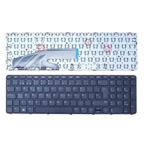 TASTIERA PER LAPTOP HP PROBOOK 450 G3 455 G3 470 G3 WIN8