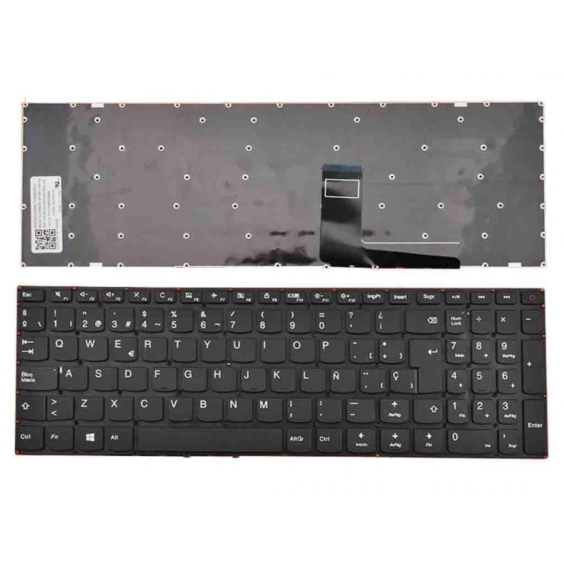 LENOVO IDEAPAD 110-15ACL 110-15AST 110-15IBR NERO TASTIERA LAPTOP 110-15ACL 110-15IBR NERO