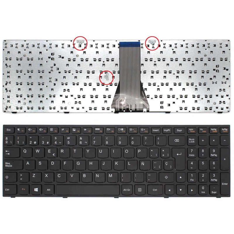 LENOVO T6G1 TASTIERA LAPTOP 25214788 9Z.NB4SN.00S BQ0SN