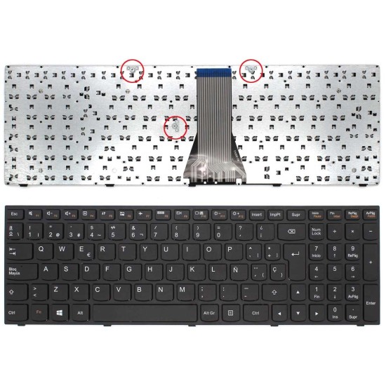 LENOVO T6G1 TASTIERA LAPTOP 25214788 9Z.NB4SN.00S BQ0SN