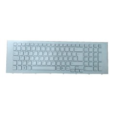 TASTIERA PER LAPTOP DELLA SERIE SONY VAIO VPC-EJ CON CORNICE BIANCA