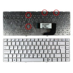 SONY VGN-NW SERIE TASTIERA DEL COMPUTER PORTATILE 148738061 BIANCO